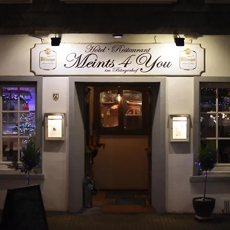 Hotel Restaurant Meints4you Im Buergerhof *